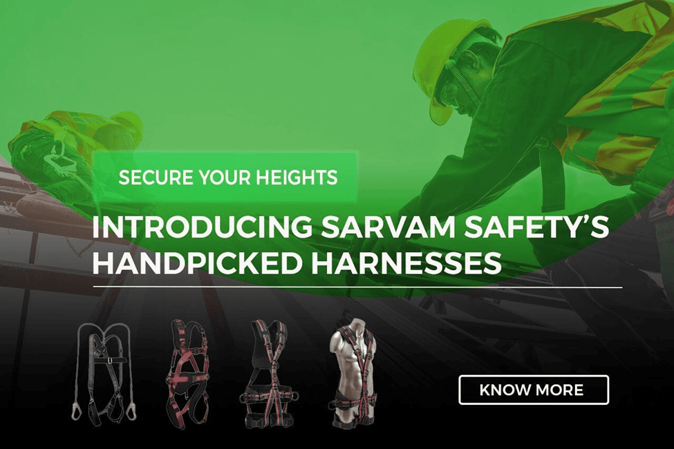 Secure Your Heights with Sarvam Safety’s Handpicked Harnesses